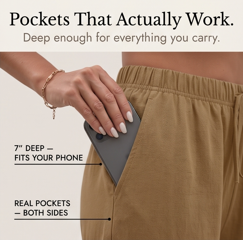 LUMERA | WIDE-LEG DRAWSTRING SMOCKED SHORTS FOR WOMEN