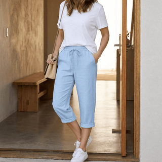 LYORA | CAPRI EFFORTLESS EVERYDAY PANTS FOR WOMEN