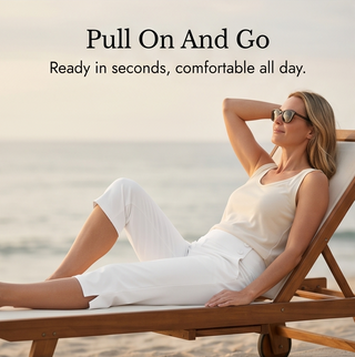 MARIVELLA | HIGH-WAIST STRETCH CAPRI PANTS FOR WOMEN