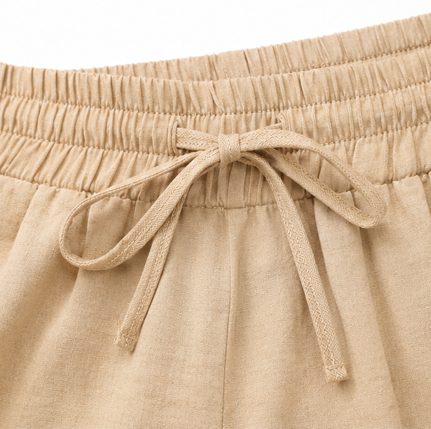 MARLOW | DRAWSTRING DEEP POCKETS SHORTS FOR WOMEN