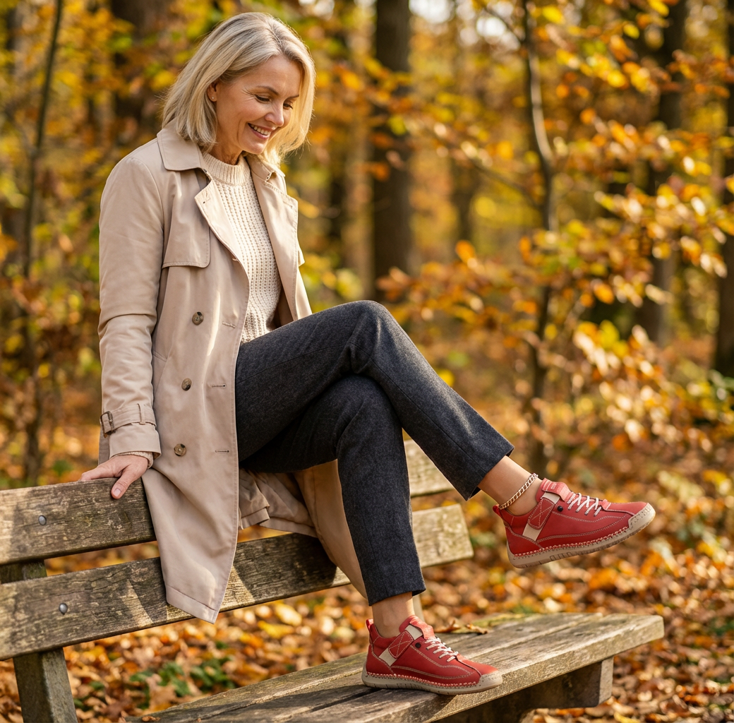ROSIE | ROUND TOE SNEAKERS FOR WOMEN