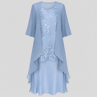 AURELIE | CHIFFON TWO-PIECE DRESS FOR WOMEN