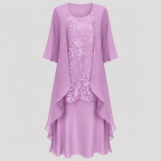 AURELIE | CHIFFON TWO-PIECE DRESS FOR WOMEN