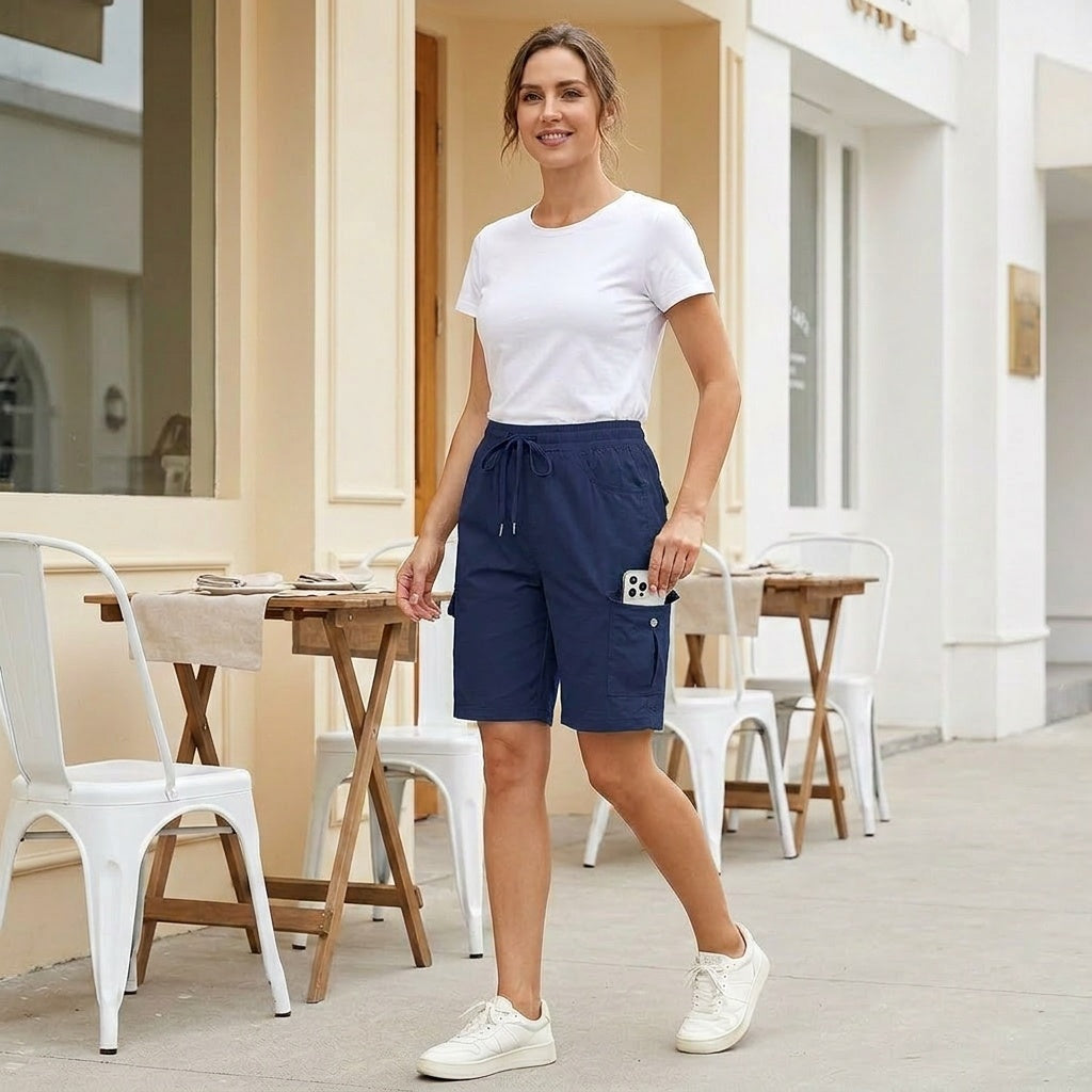 BERMUELLA | QUICK-DRY CARGO 6 SHORTS FOR WOMEN