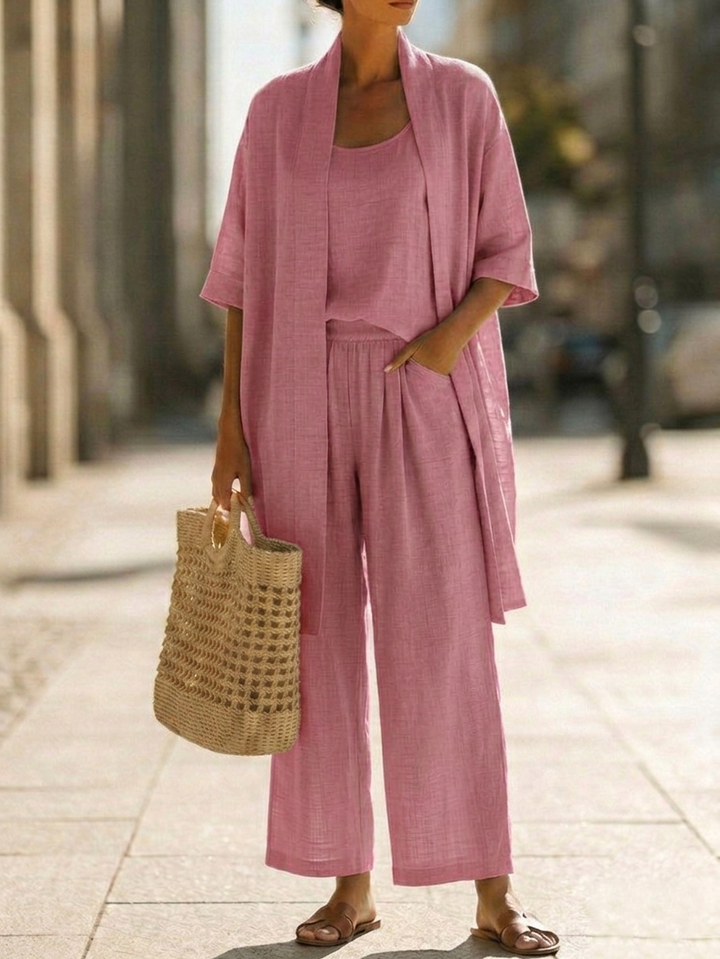 ISA | EFFORTLESSLY THREE-PIECE SET FOR WOMEN