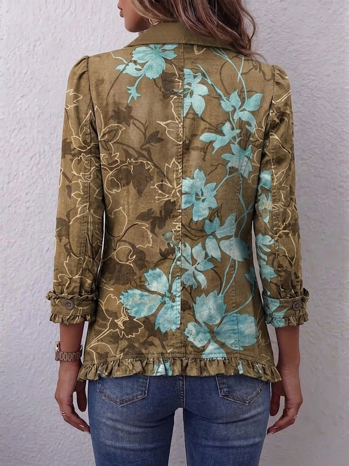 BLANCHE | BOHO FLORAL VINTAGE JACKET FOR WOMEN