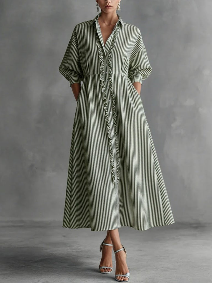 ELIN | STRIPE MAXI DRESS FOR WOMEN