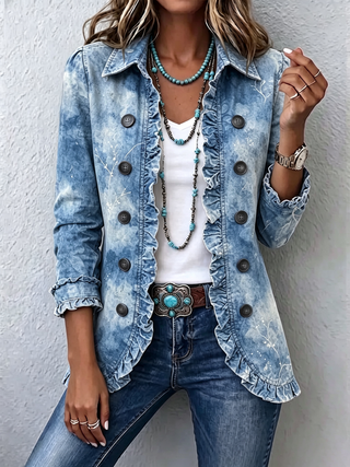 ROWENA | BOHO BOTANICAL VINTAGE JACKET FOR WOMEN