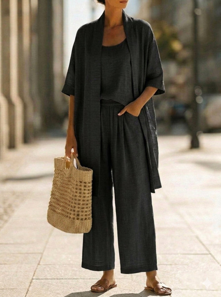 ISA | EFFORTLESSLY THREE-PIECE SET FOR WOMEN