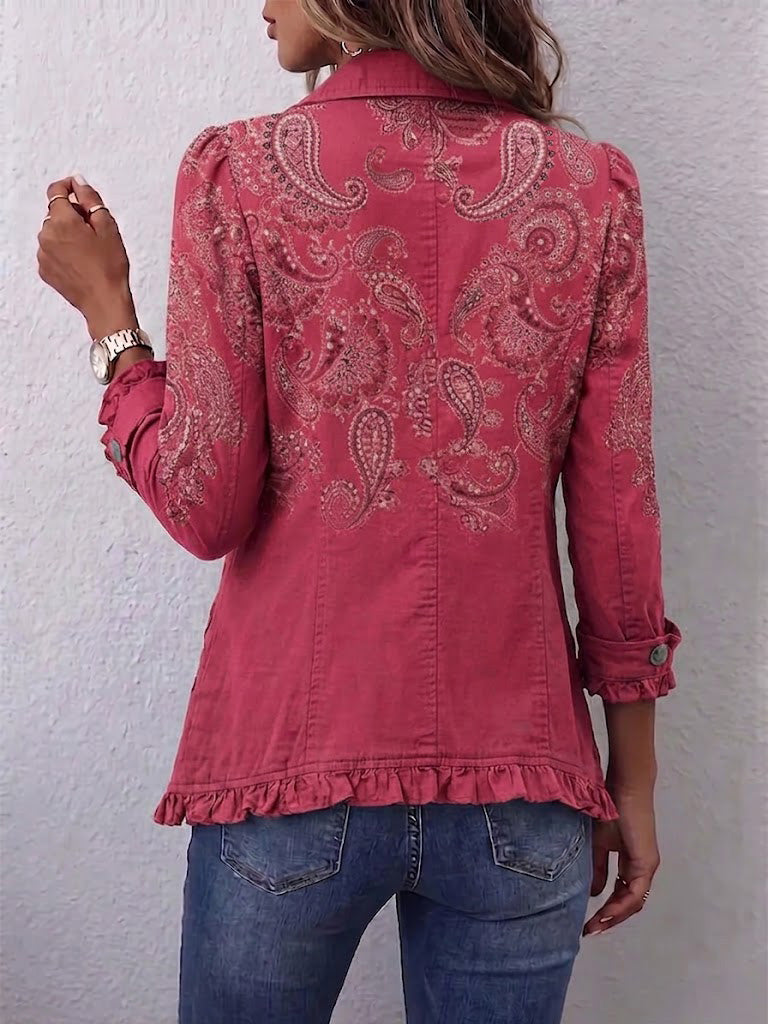 ISEULT | VINTAGE PAISLEY ANTIQUE JACKET FOR WOMEN