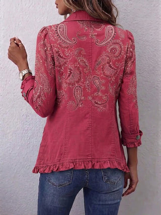 ISEULT | VINTAGE PAISLEY ANTIQUE JACKET FOR WOMEN