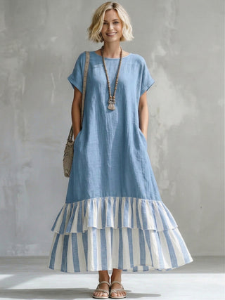 LUMI | LAYERED MAXI DRESS FOR WOMEN