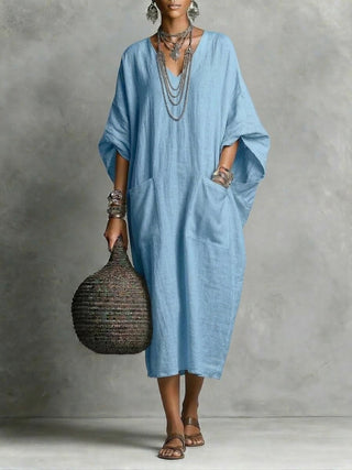 KAIA | RELAXED KAFTAN MAXI DRESS FOR WOMEN