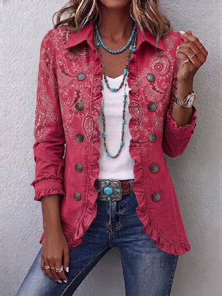 ISEULT | VINTAGE PAISLEY ANTIQUE JACKET FOR WOMEN