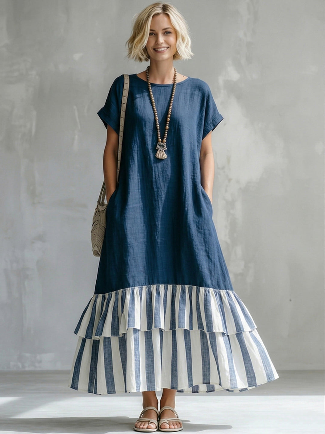 LUMI | LAYERED MAXI DRESS FOR WOMEN
