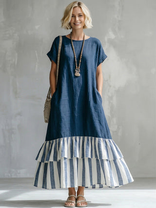 LUMI | LAYERED MAXI DRESS FOR WOMEN