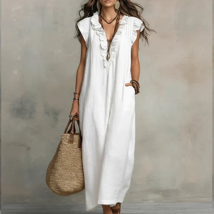 ZOEY | LONG BOHEMIAN DRESS FOR WOMEN