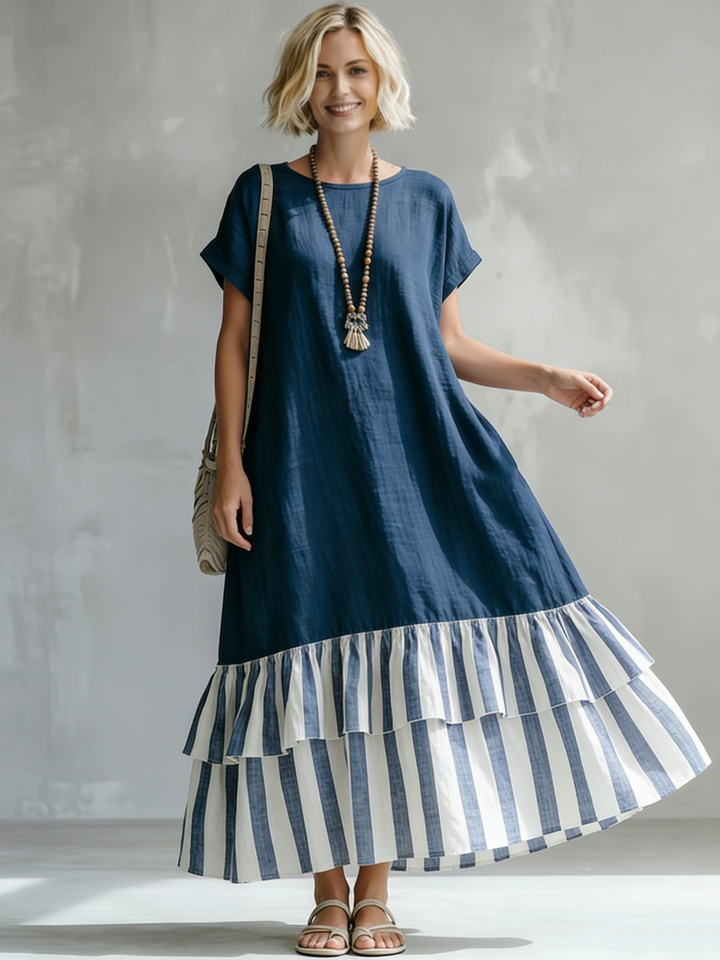 LUMI | LAYERED MAXI DRESS FOR WOMEN