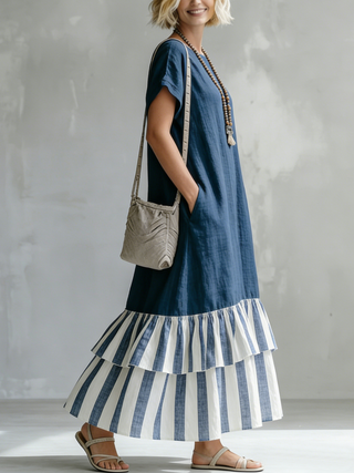 LUMI | LAYERED MAXI DRESS FOR WOMEN