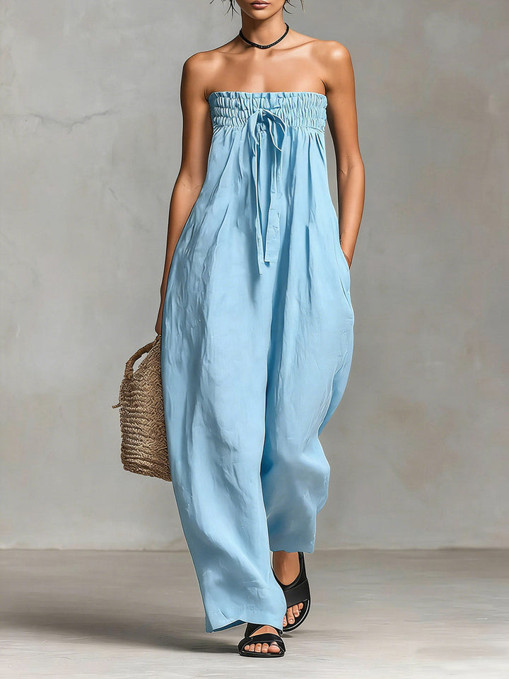 NOVA | STRAPLESS FLOW MAXI DRESS FOR WOMEN