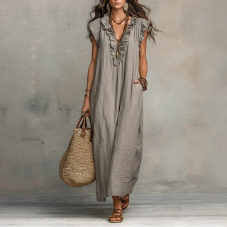 ZOEY | LONG BOHEMIAN DRESS FOR WOMEN