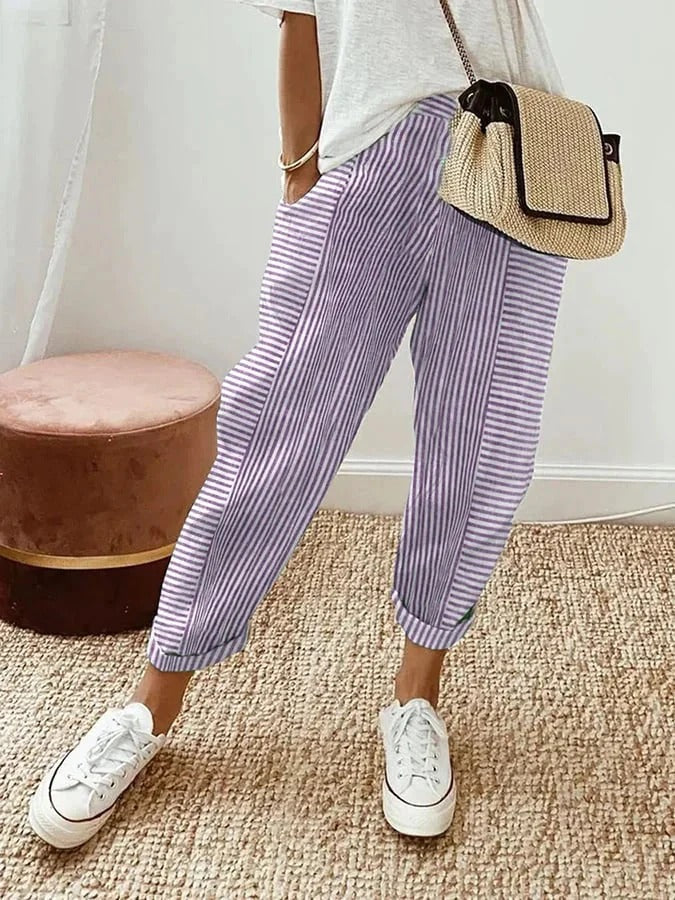 BETTINA | STRIPED PANTS FOR WOMEN