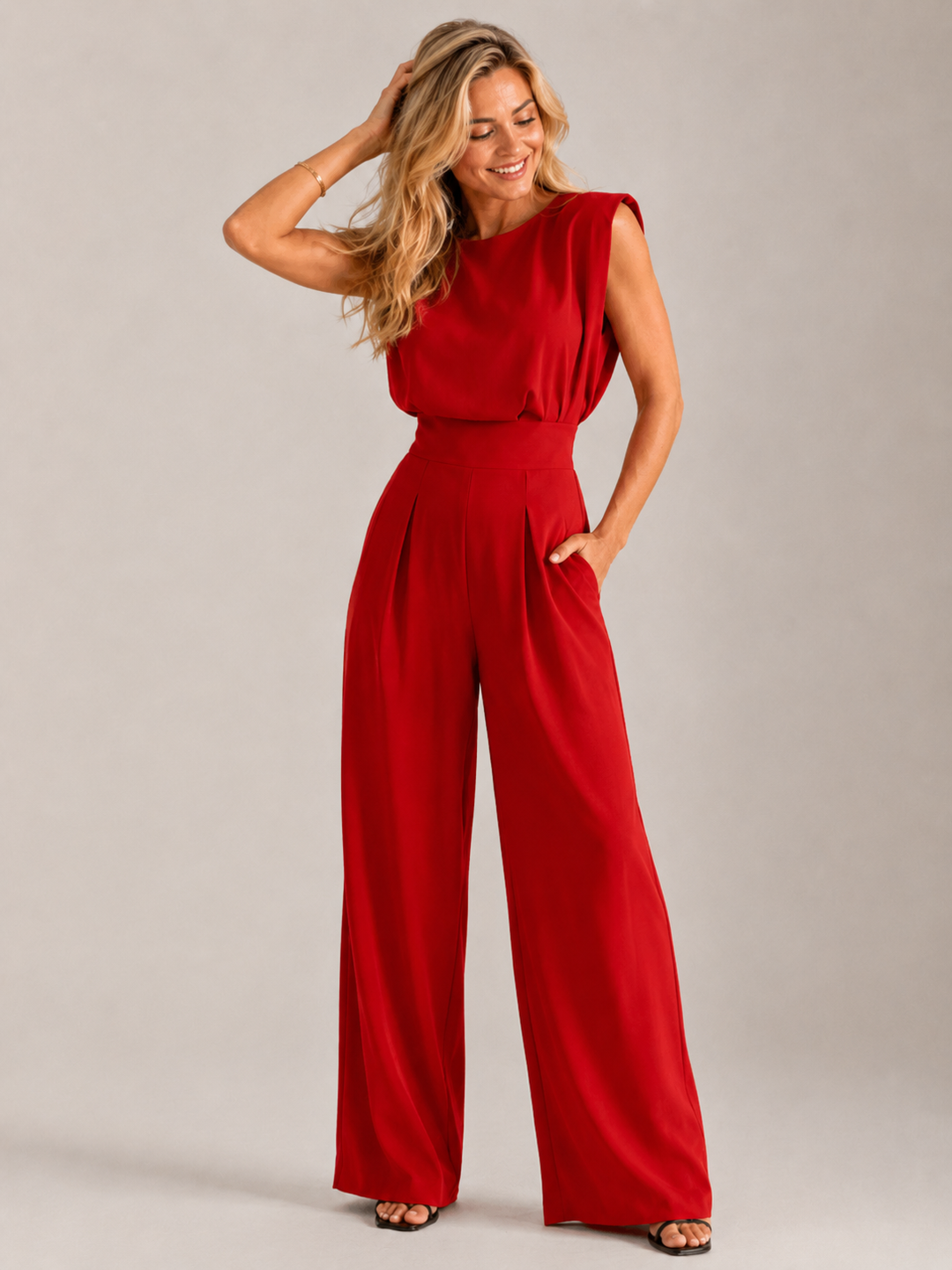 JOSSA | SLEEVELESS JUMPSUIT FOR WOMEN
