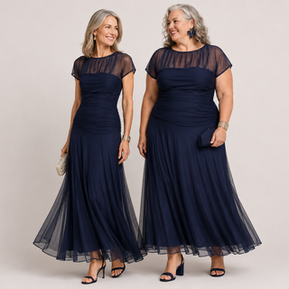 DAVINA | CHIFFON DRESS FOR WOMEN