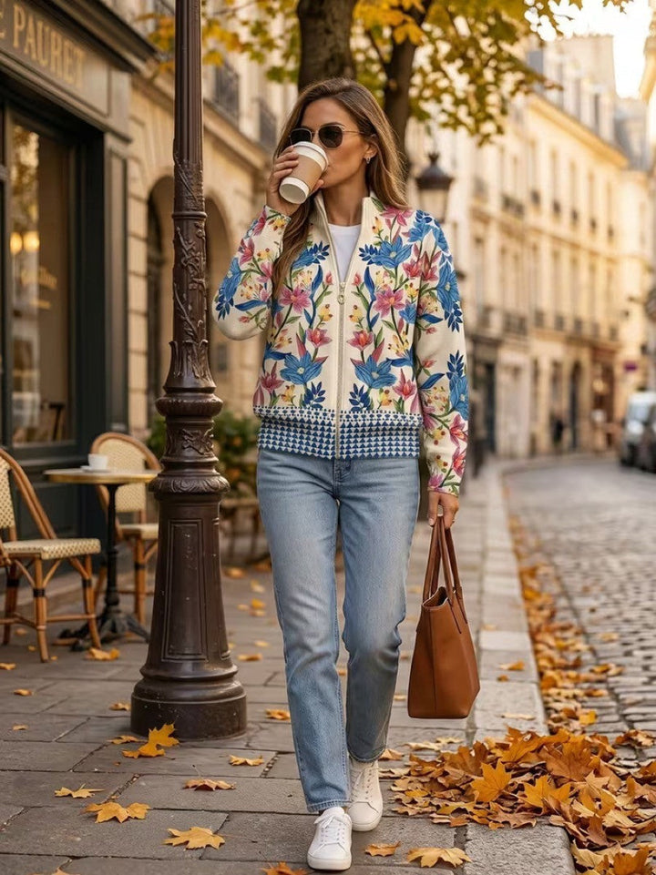 ISADORA | BOTANICAL GARDEN FLORAL CARDIGAN FOR WOMEN