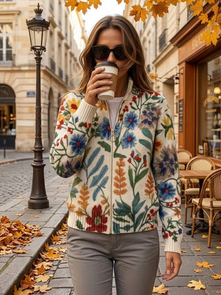 ISADORA | BOTANICAL GARDEN FLORAL CARDIGAN FOR WOMEN