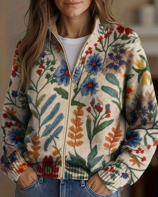 ISADORA | BOTANICAL GARDEN FLORAL CARDIGAN FOR WOMEN