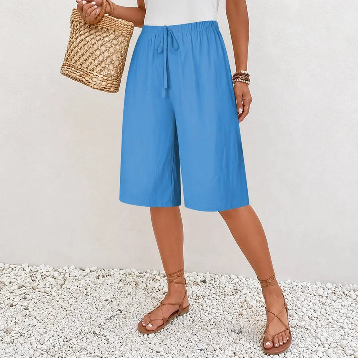 CALAYA | WIDE LEG DRAWSTRING PANTS FOR WOMEN