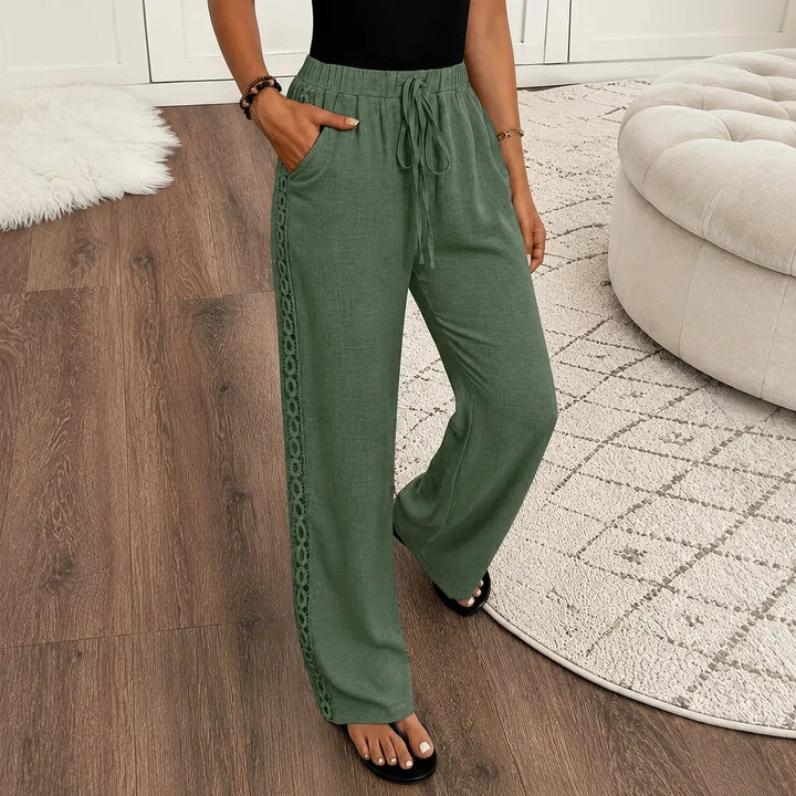 MARELLA | WIDE LEG BOHO PANTS FOR WOMEN