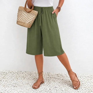 CALAYA | WIDE LEG DRAWSTRING PANTS FOR WOMEN