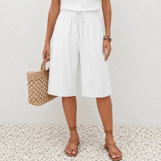 CALAYA | WIDE LEG DRAWSTRING PANTS FOR WOMEN