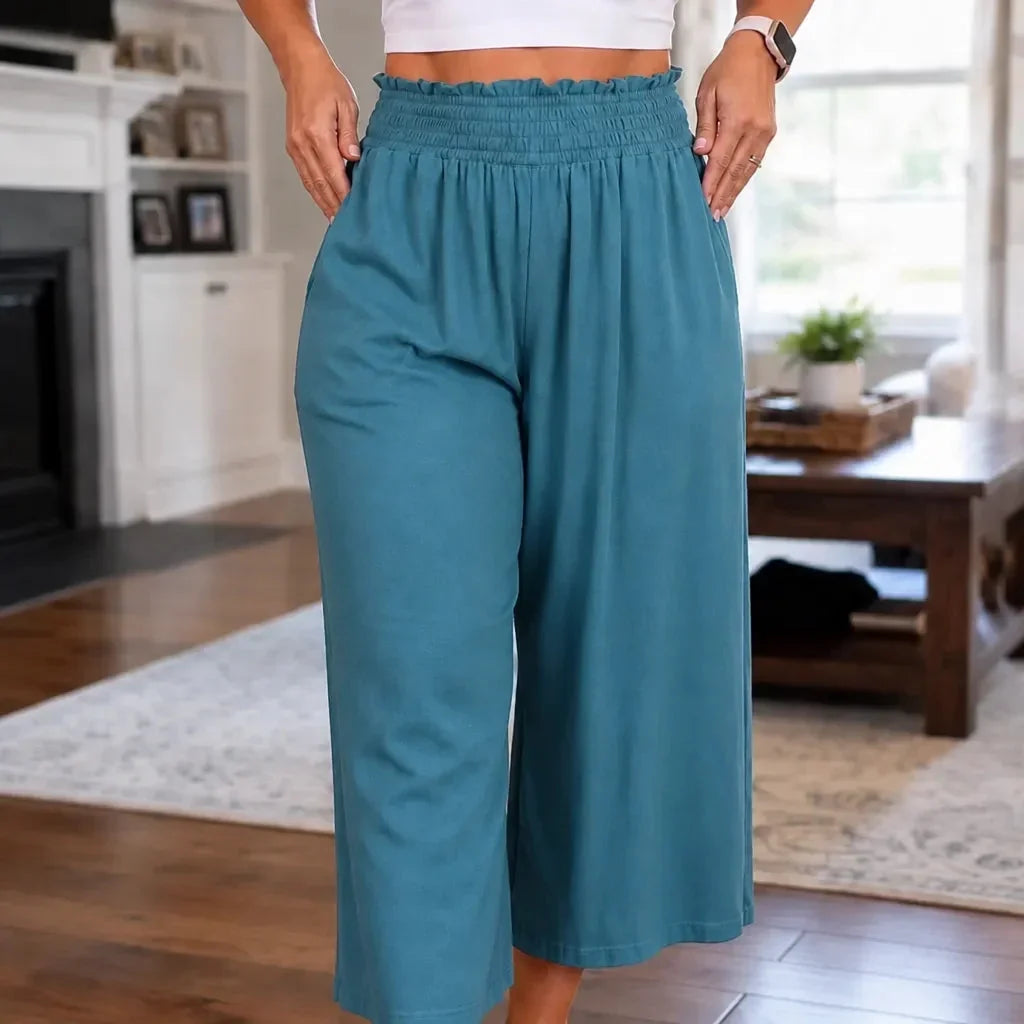WEARBELLA | HIGH WAISTED WIDE PANTS FOR WOMEN