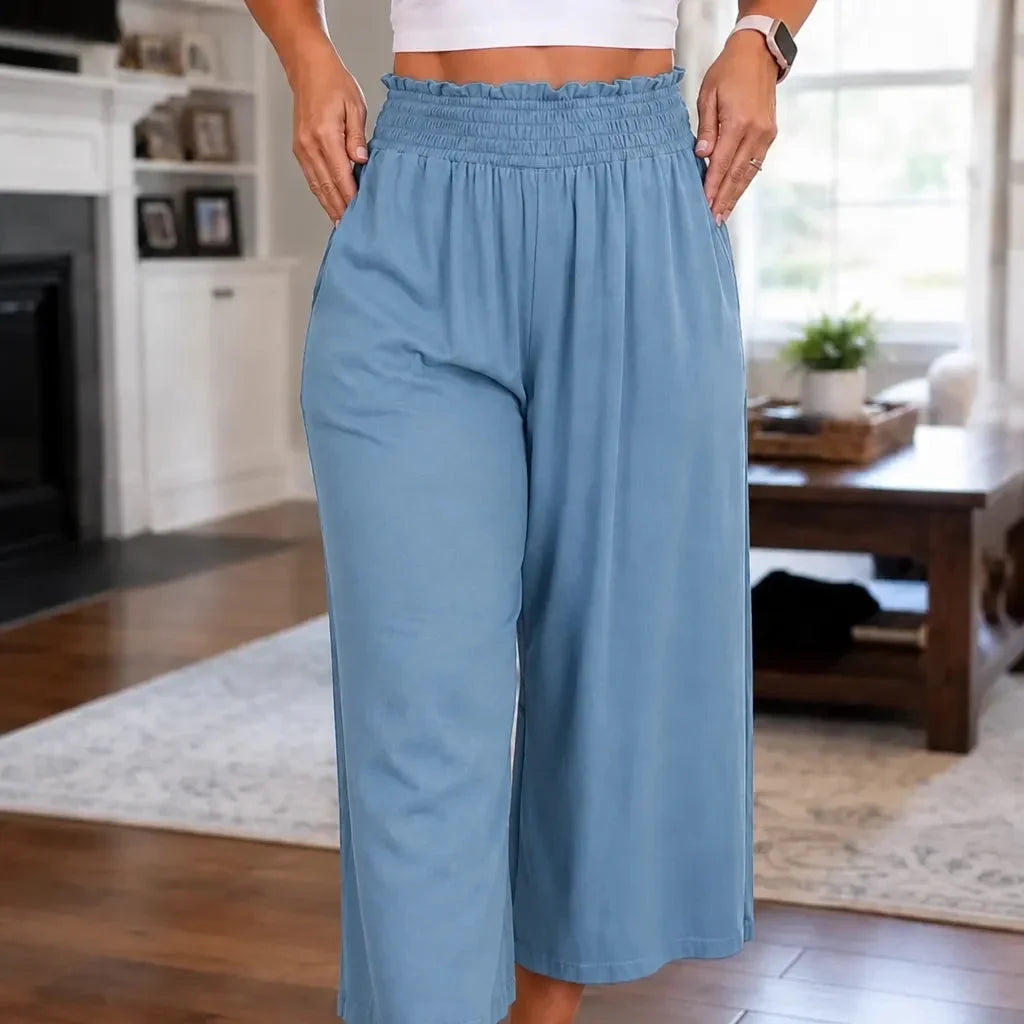 WEARBELLA | HIGH WAISTED WIDE PANTS FOR WOMEN