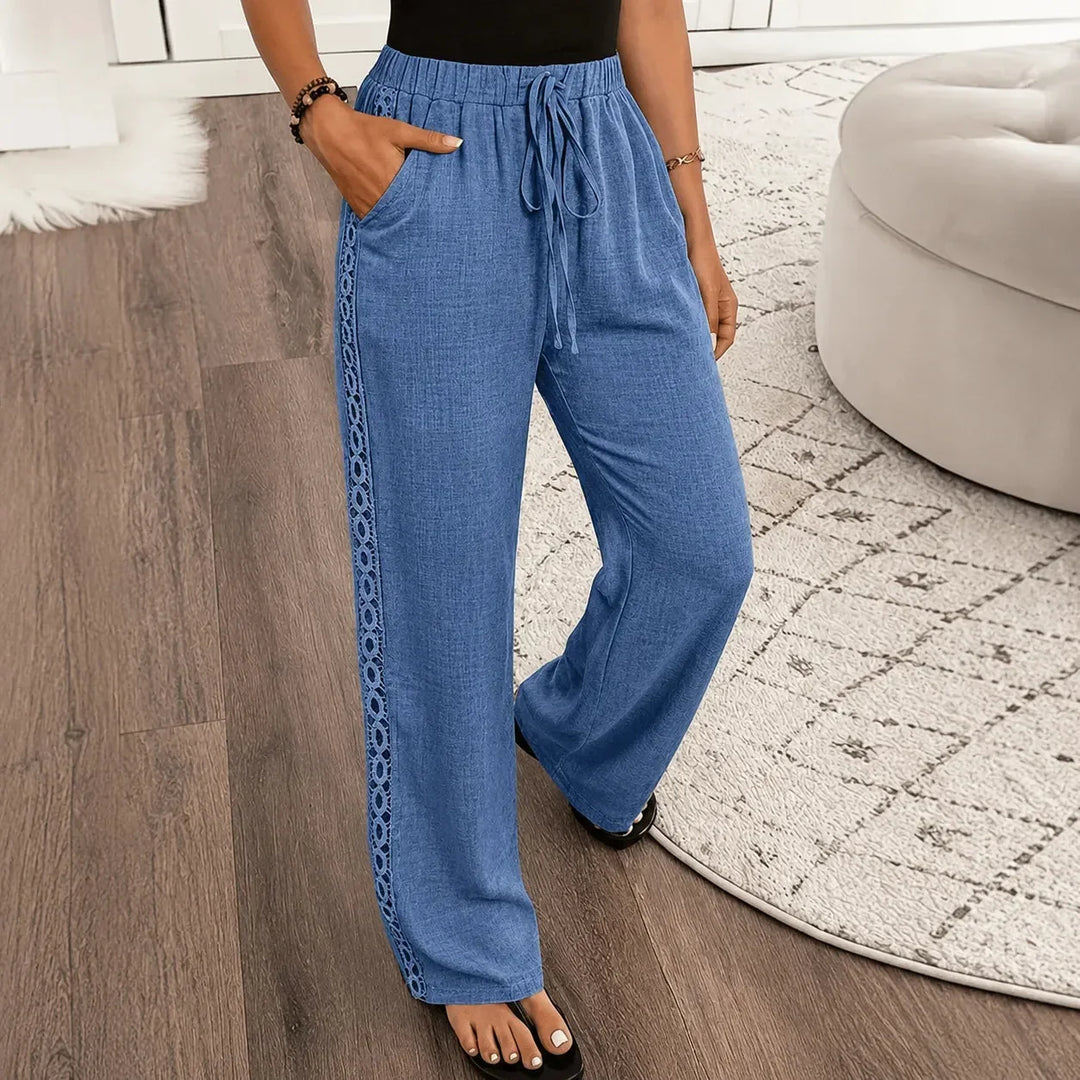 MARELLA | WIDE LEG BOHO PANTS FOR WOMEN