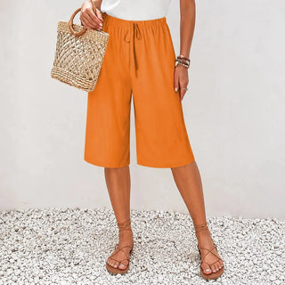 CALAYA | WIDE LEG DRAWSTRING PANTS FOR WOMEN