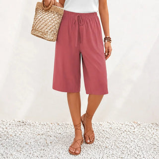 CALAYA | WIDE LEG DRAWSTRING PANTS FOR WOMEN