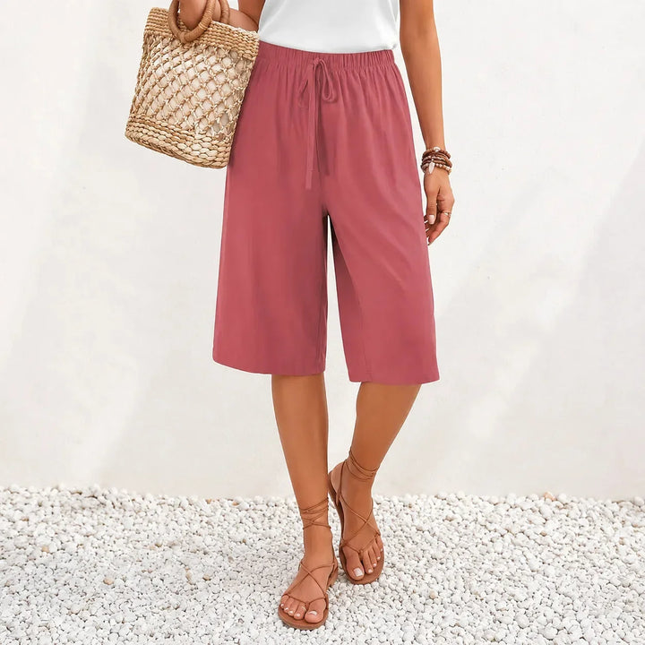 CALAYA | WIDE LEG DRAWSTRING PANTS FOR WOMEN