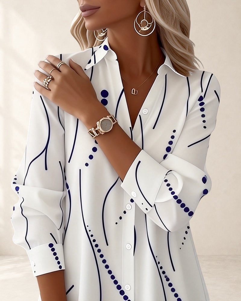 WAVY | COLLAR DRESS SHIRT FOR WOMEN