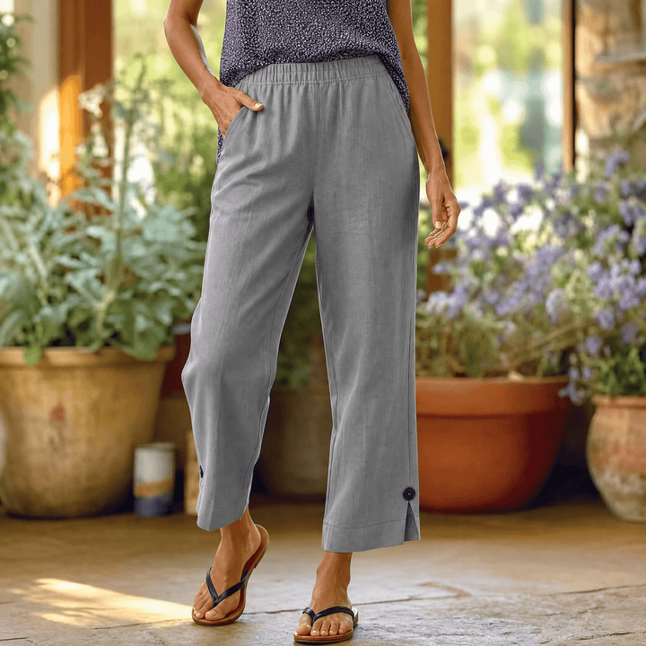 WOMEE | SOFT-STRETCH CROPPED PANTS FOR WOMEN