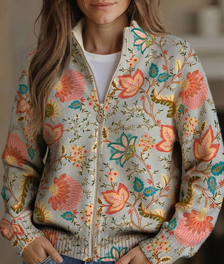 VALENTINE | VINTAGE FLORAL GARDEN CARDIGAN FOR WOMEN