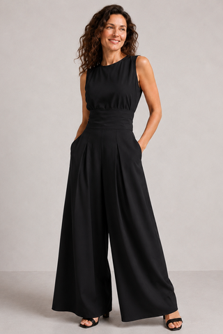 QUIRINE | WIDE-LEG TWO-PIECE JUMPSUIT FOR WOMEN