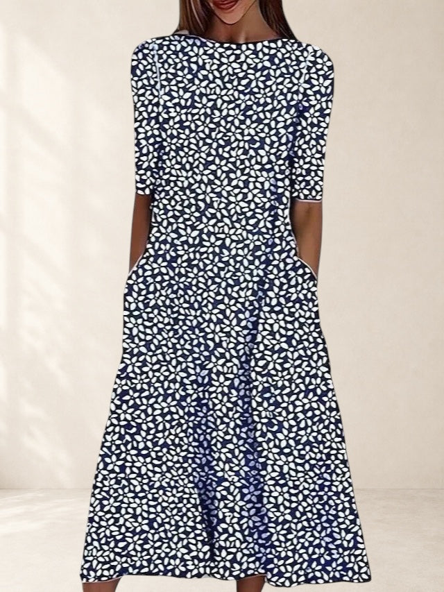 EVELYN | SOPHISTICATED MIDI DRESS FOR WOMEN